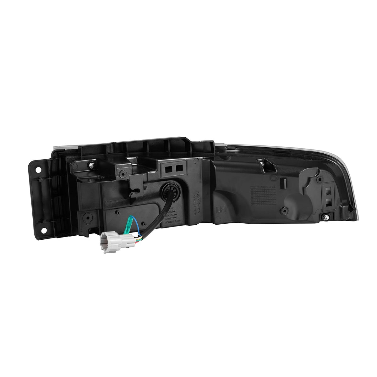 AlphaRex 691010 23-25 Nissan Z Nova-Series Twin-Loop Style Prismatic LED Tail Lights - Black