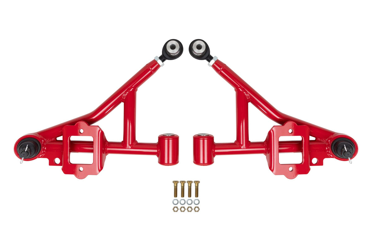 UMI Performance 2305-R Front Lower A-Arms Street Red for 1993-2002 GM F-Body
