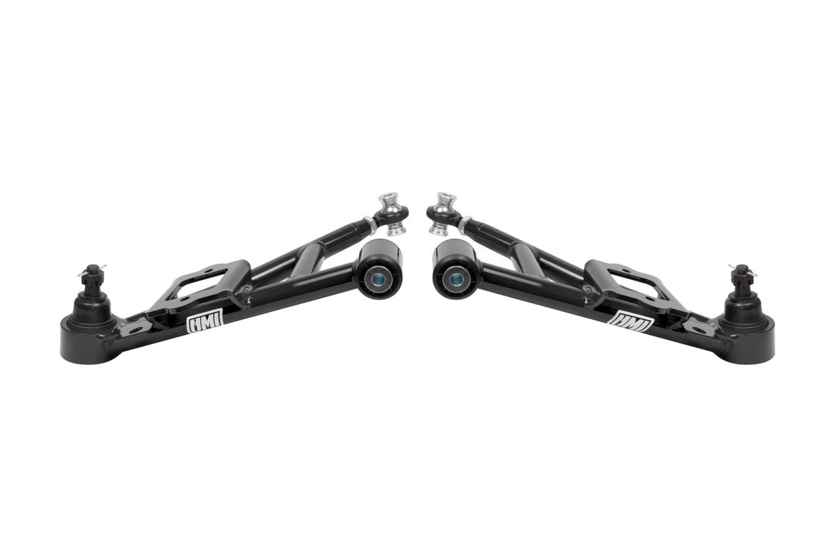UMI Performance 2305-B Front Lower A-Arms Street Black for 1993-2002 GM F-Body