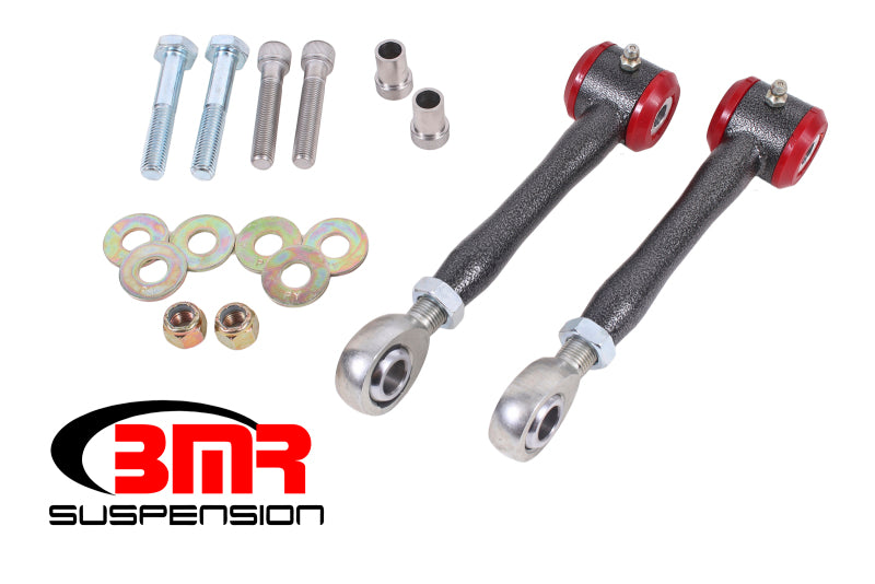 BMR 2016-2024 6th Gen Camaro Rear Sway Bar End Link Kit - Black Hammertone