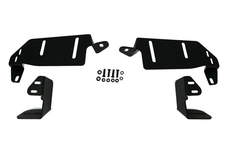 DV8 Offroad 21-22 Ford Bronco Factory Bumper Pocket Light Mount (Pair) 3in LED Pod Lights - #LBBR-05