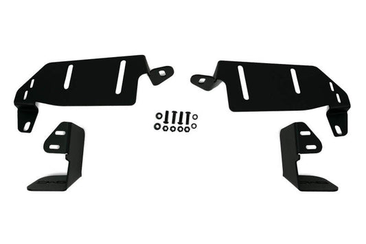 DV8 Offroad 21-22 Ford Bronco Factory Bumper Pocket Light Mount (Pair) 3in LED Pod Lights - #LBBR-05