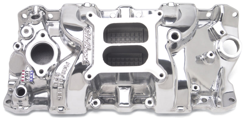 Edelbrock 71011 Performer RPM Manifold Polished