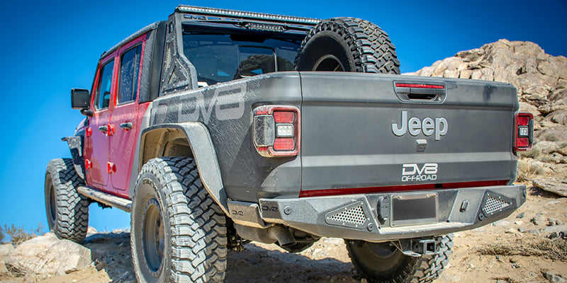 DV8 Offroad 2019+ Jeep Gladiator Bedside Sliders - #SRGL-01