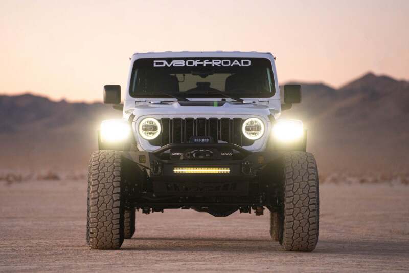 DV8 Offroad Elite Series 20in Dual Row Light Bar w/ Accent Light - #BE20EW200W-H