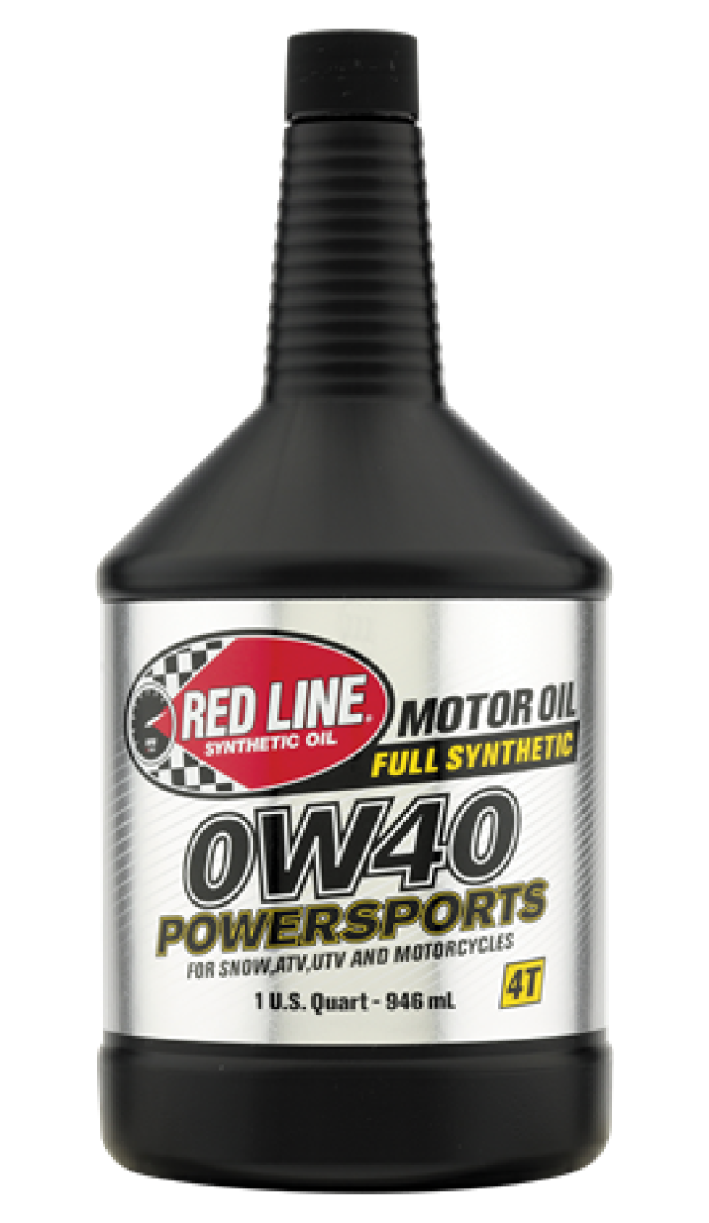 Red Line 42204 0W40 Motor Oil for Dirt Bike/ATV/Powersport - Quart (12 Pack)