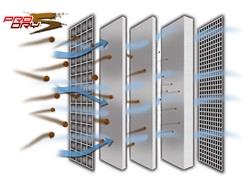 aFe Power A/F PDS 4(3.85) F x 8 B x 7 T x 6.70 H in Air Filters 21-90008