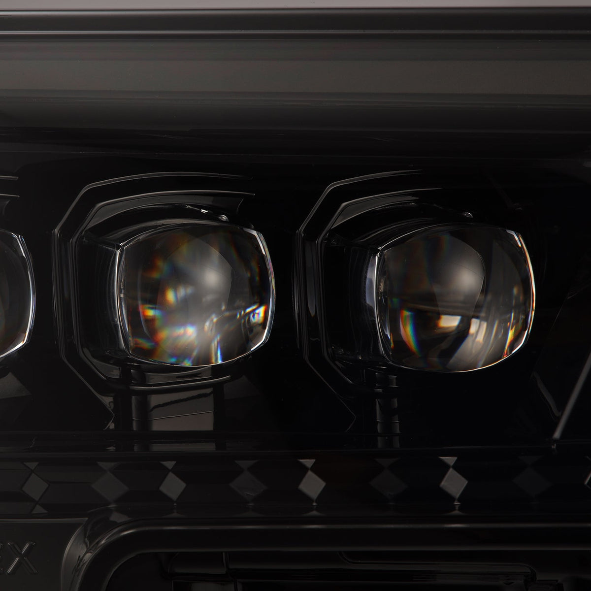 AlphaRex 880332 2024+ Toyota Tacoma NOVA-Series LED Projector Headlights Alpha-Black w/Activation Light & Sequential Signal + DRL