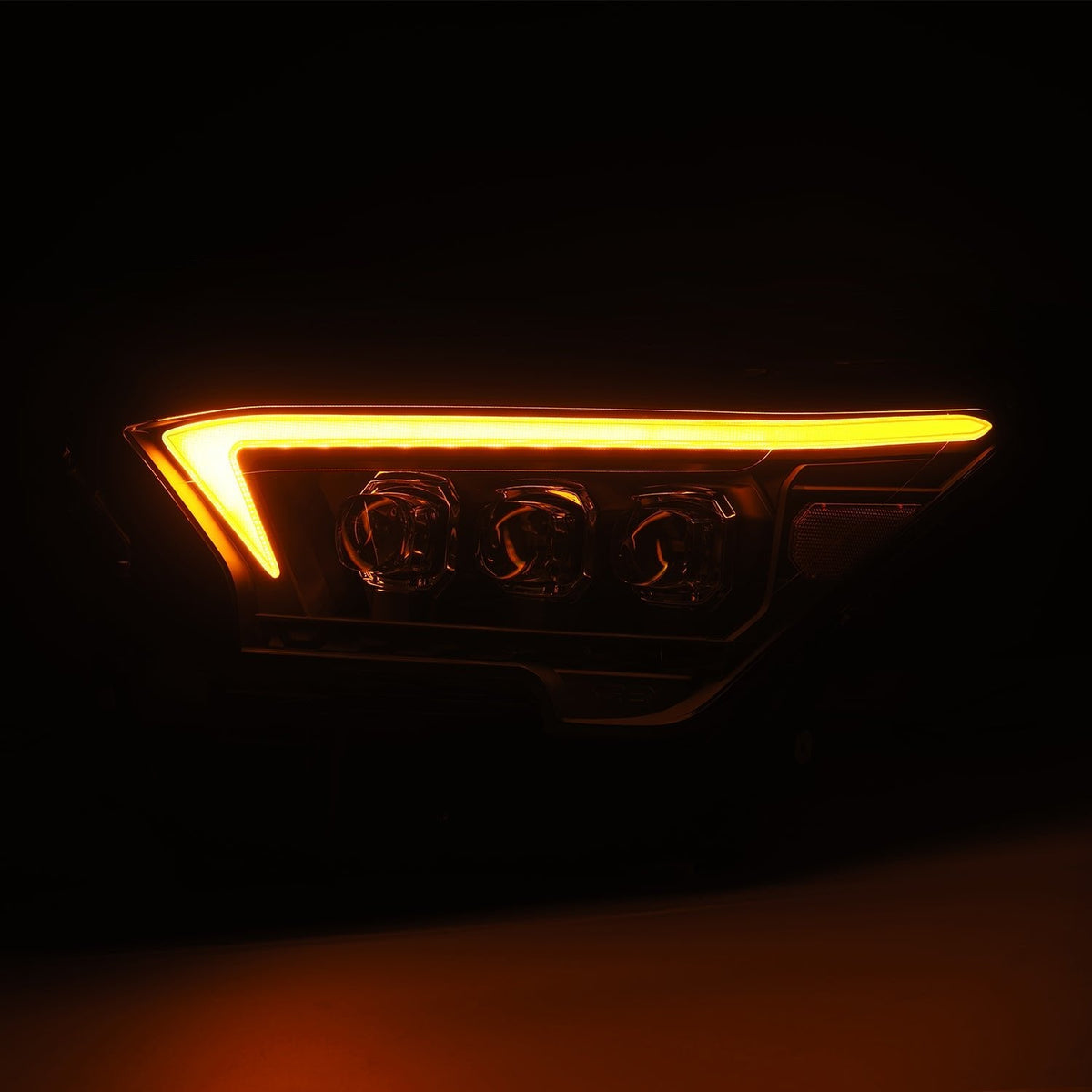 AlphaRex 880333 2023+ Toyota Tacoma NOVA-Series LED Projector Headlights Black w/Activation Light & Sequential Signal + DRL