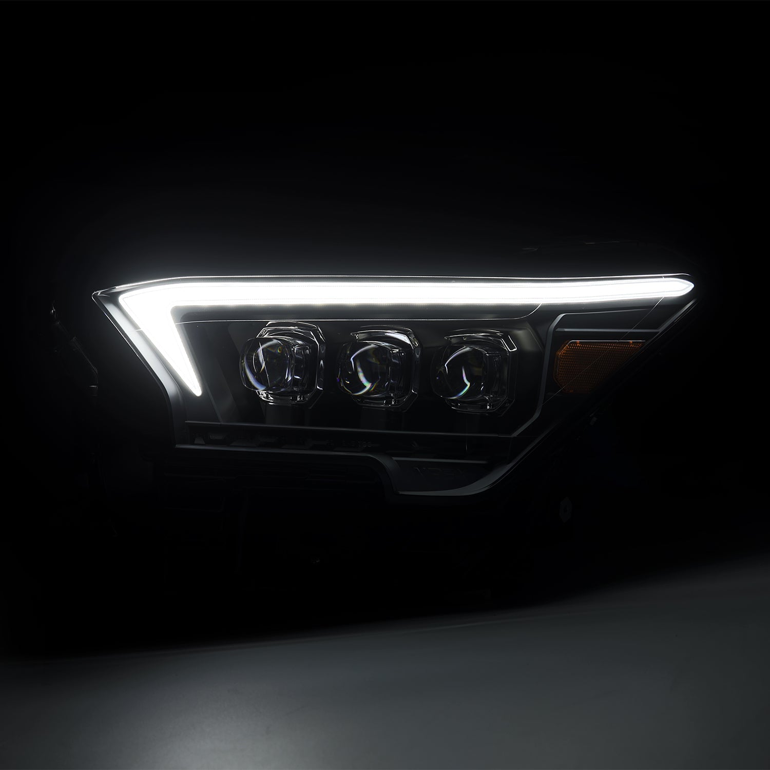 AlphaRex 880333 2023+ Toyota Tacoma NOVA-Series LED Projector Headlights Black w/Activation Light & Sequential Signal + DRL