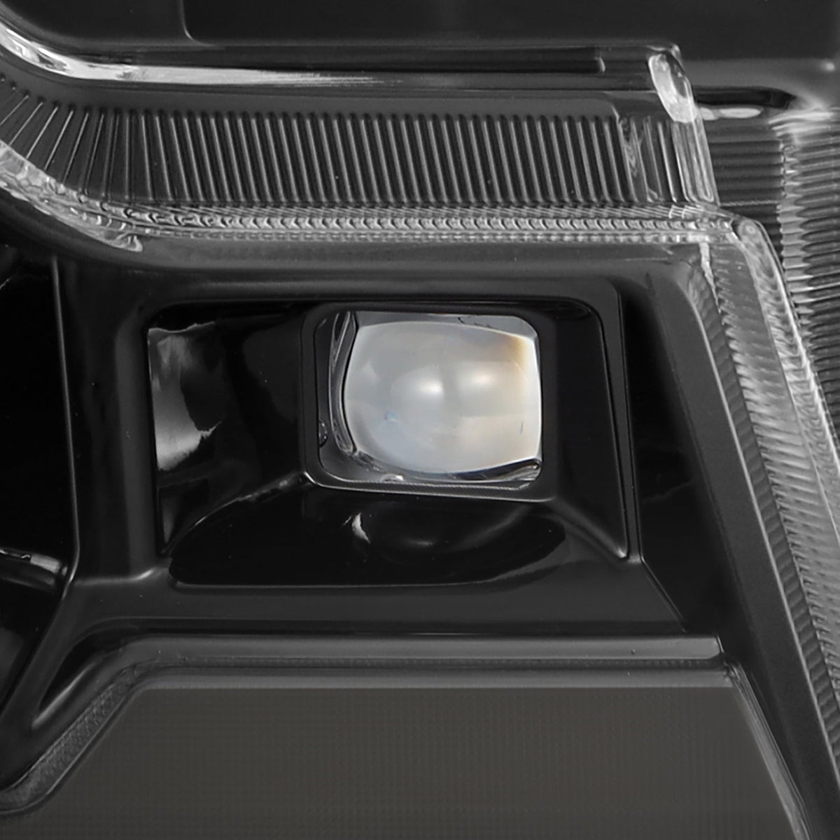 AlphaRex 880892 24-26 Ford Ranger NOVA LED Projector Headlights Alpha Black w/Activation Light/Sequential Signal/Switchback