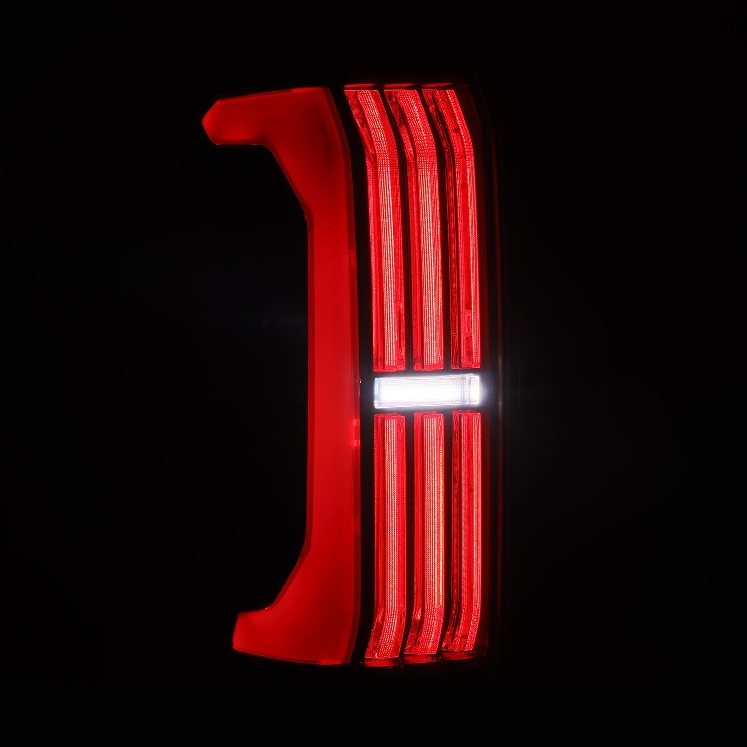 AlphaRex 679030 24-25 Toyota Tacoma NOVA-Series LED Prismatic Tail Lights - Alpha-Black