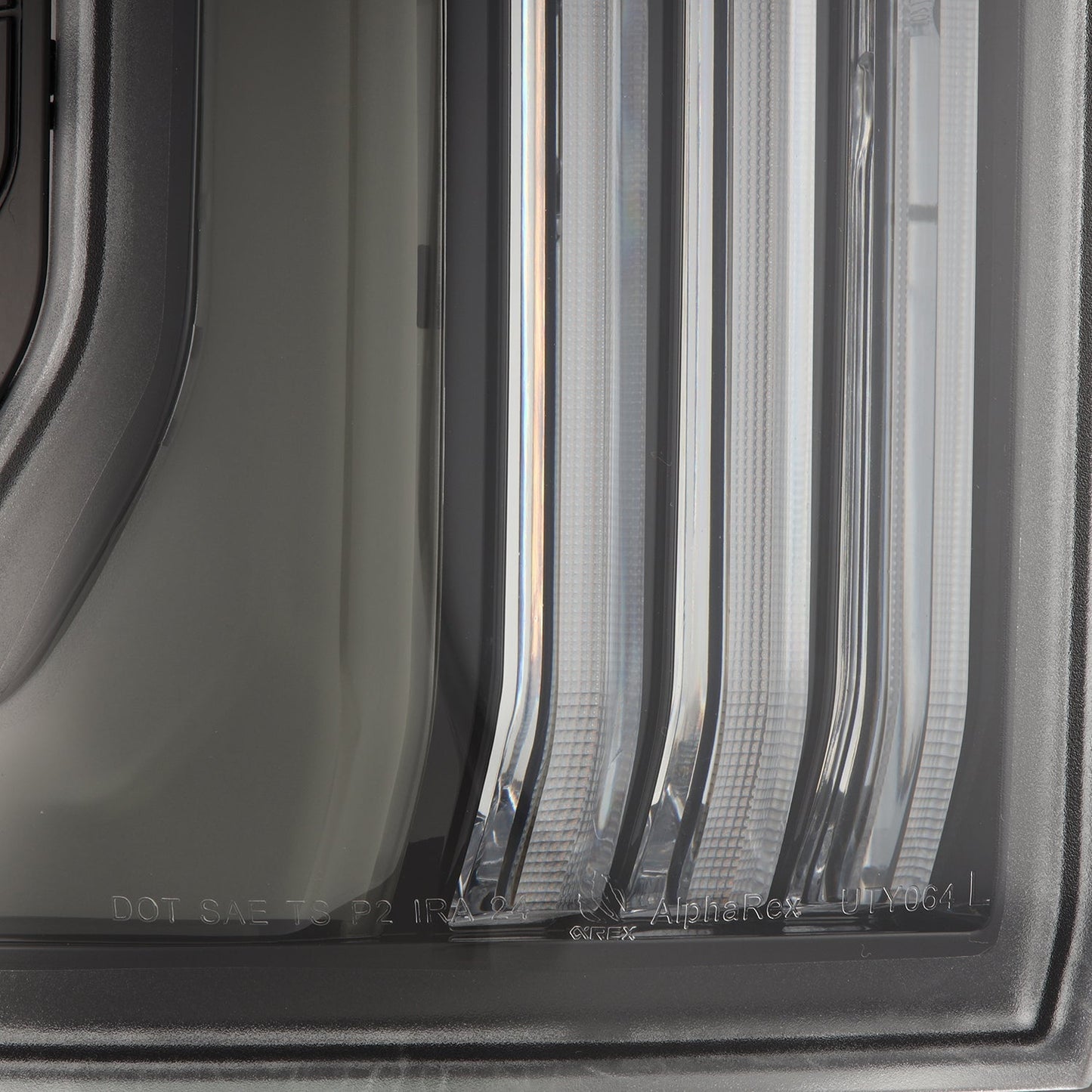 AlphaRex 679020 24-25 Toyota Tacoma NOVA-Series LED Prismatic Tail Lights - Black