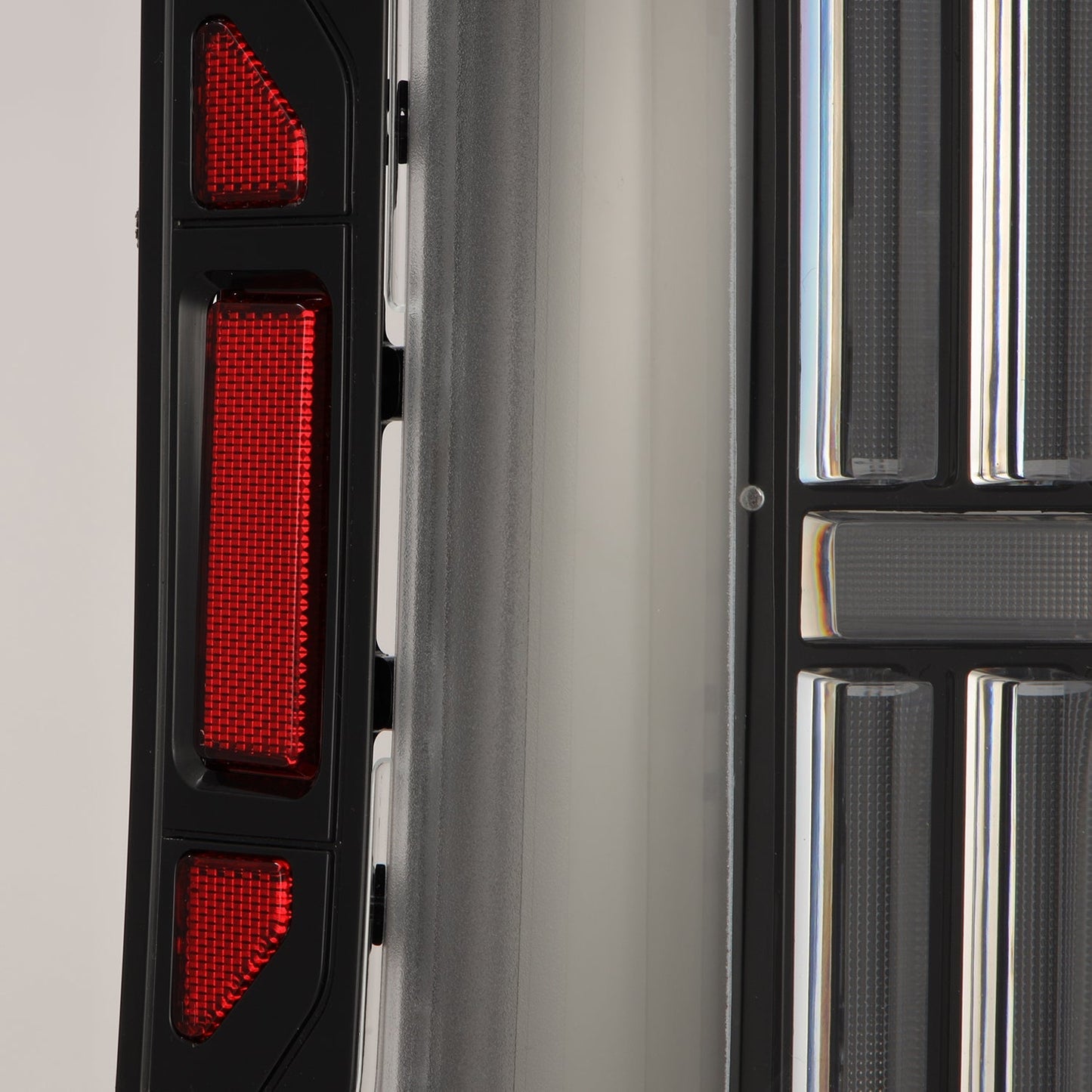 AlphaRex 679020 24-25 Toyota Tacoma NOVA-Series LED Prismatic Tail Lights - Black