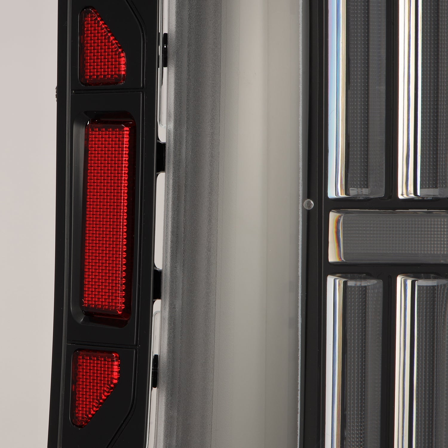 AlphaRex 679020 24-25 Toyota Tacoma NOVA-Series LED Prismatic Tail Lights - Black