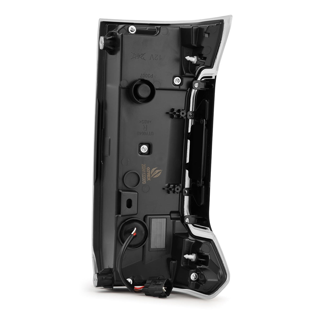 AlphaRex 679010 24-25 Toyota Tacoma NOVA-Series LED Prismatic Tail Lights - Black Red