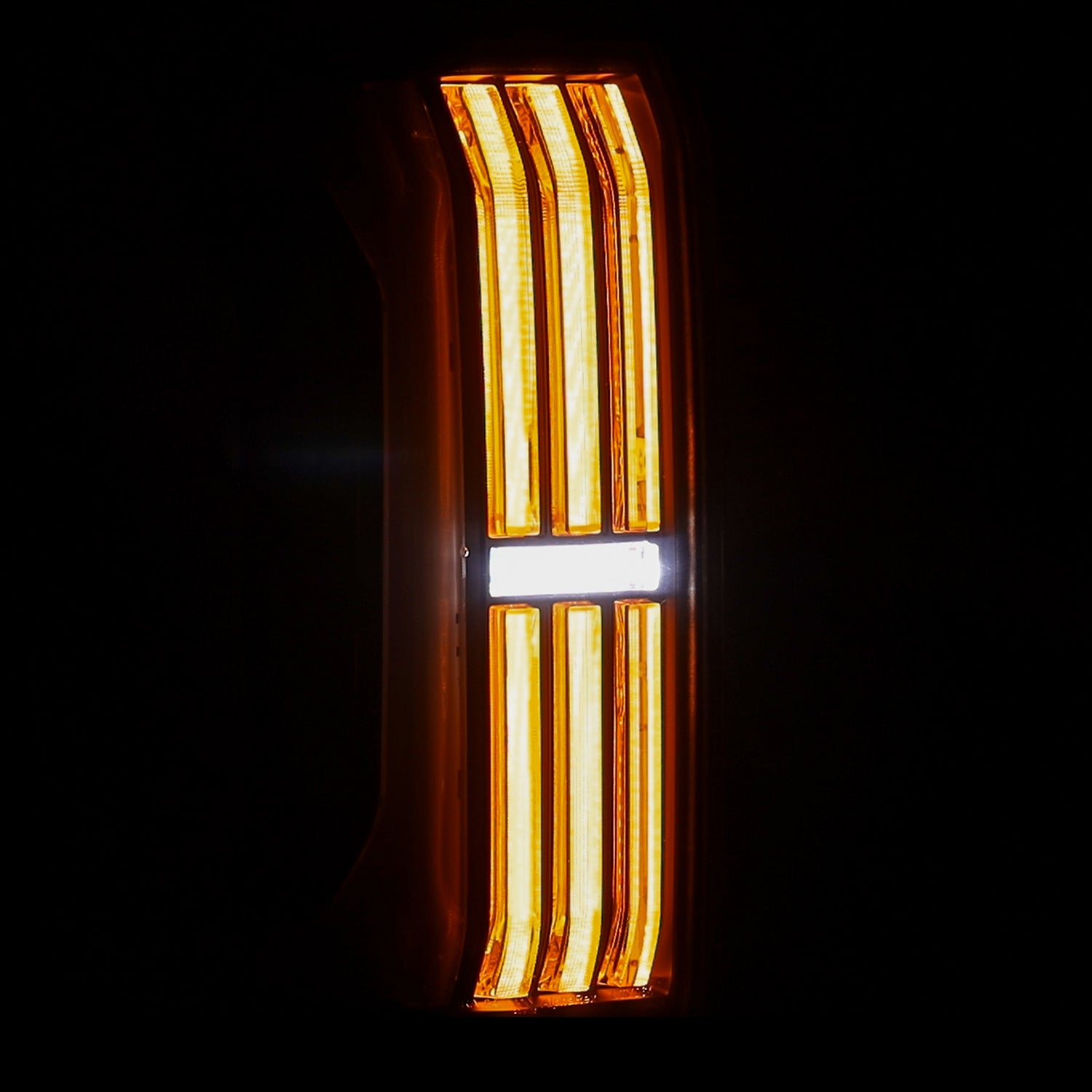 AlphaRex 679020 24-25 Toyota Tacoma NOVA-Series LED Prismatic Tail Lights - Black