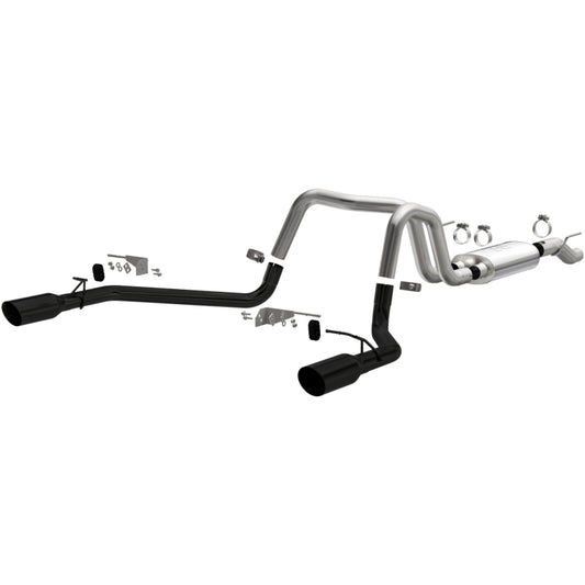 MagnaFlow 19562 21 Ford F-150 Street Series Cat-Back Performance Exhaust System- Dual-Split Rear Exit - #19562