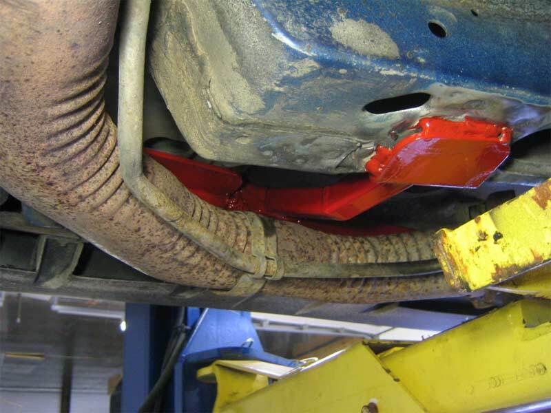UMI Performance 2400-R Boxed Style Weld-In Subframe Connectors Red