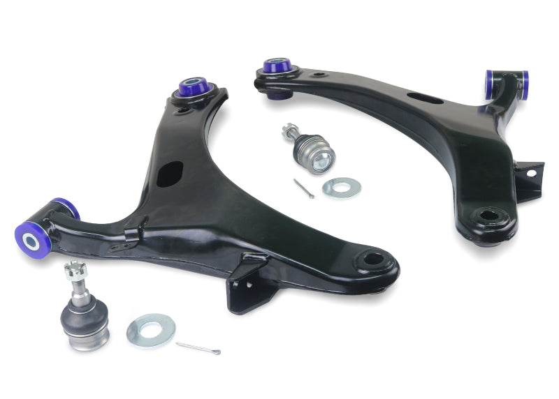 SuperPro Front Lower Control Arms w/Bushings - Subaru SH Forester