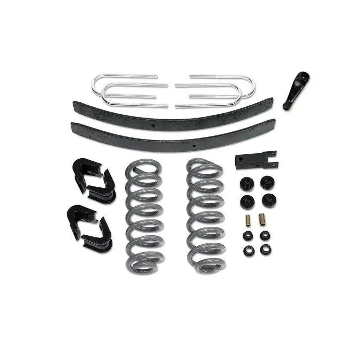 Tuff Country 24712K 4in Lift Kit (with 3in Wide Rear Springs) No Shocks for 1973-1979 Ford F-150 4WD