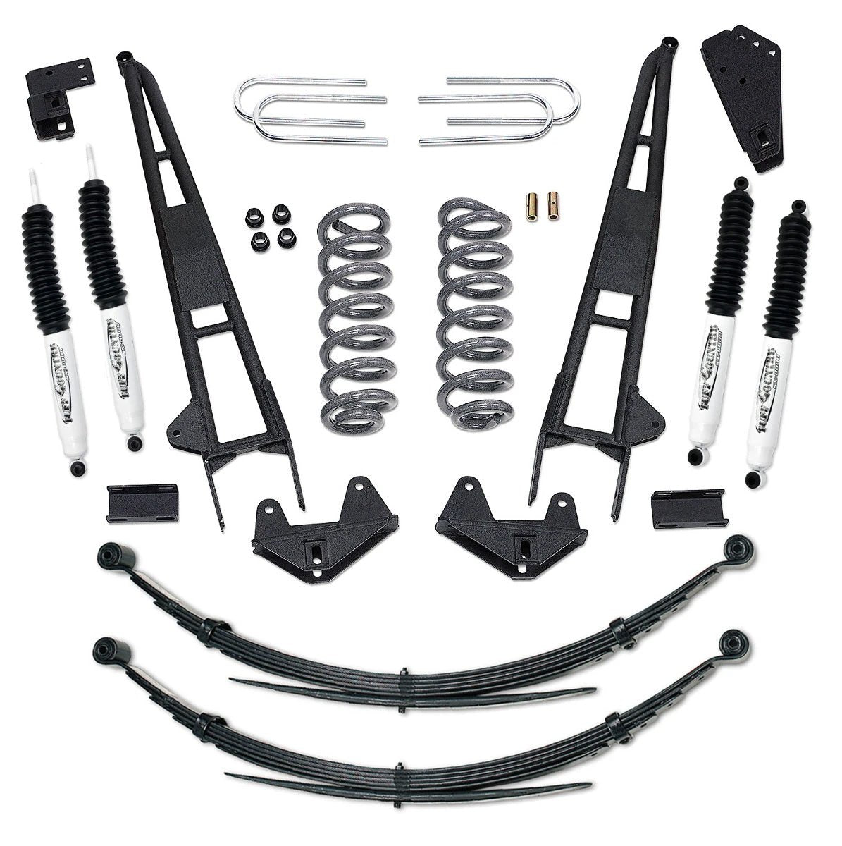 Tuff Country 24815KN 4in Performance Lift Kit with Rear Springs SX8000 for 1981-1996 Ford Bronco 4WD