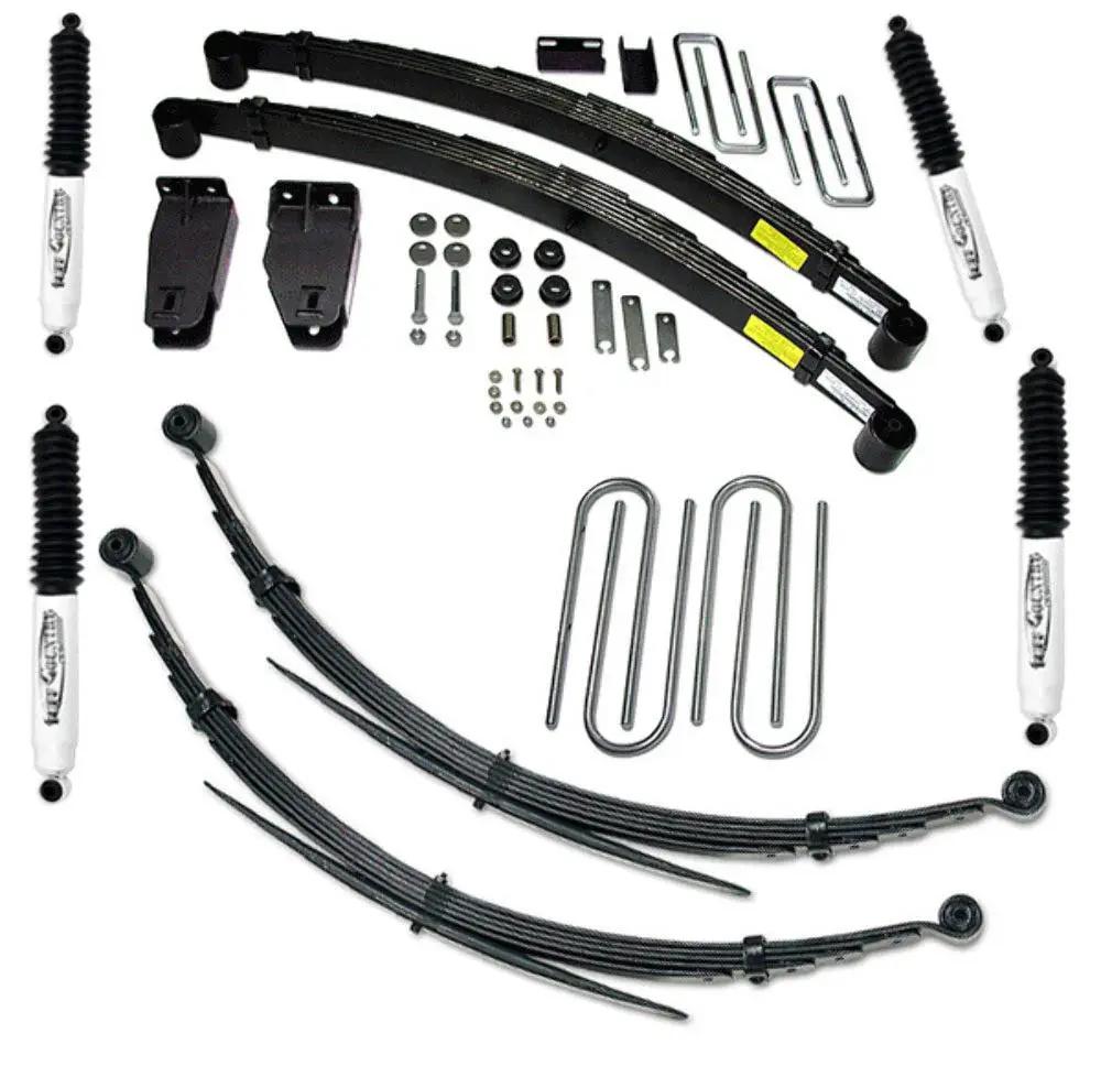 Tuff Country 24834KN 4in Lift Kit with Rear Leaf Springs SX8000 for 1997 Ford F-250 4WD (351 Gas)