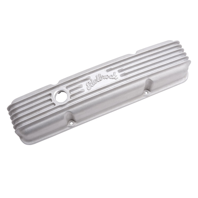 Edelbrock 41449 Valve Cover Classic Series Chevrolet 1959-1986 262-400 CI V8 with Oil Fill Hole