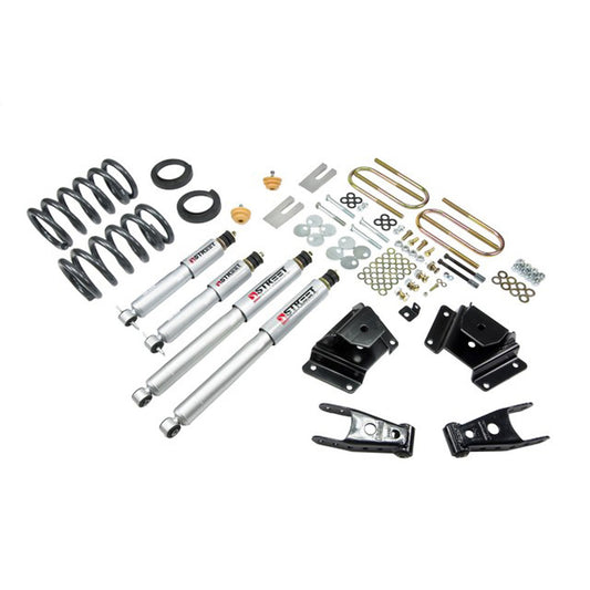 Belltech Lowering Kit With SP Shocks 2-3in F/4in R for 1997-2003 Ford F-150/F-250