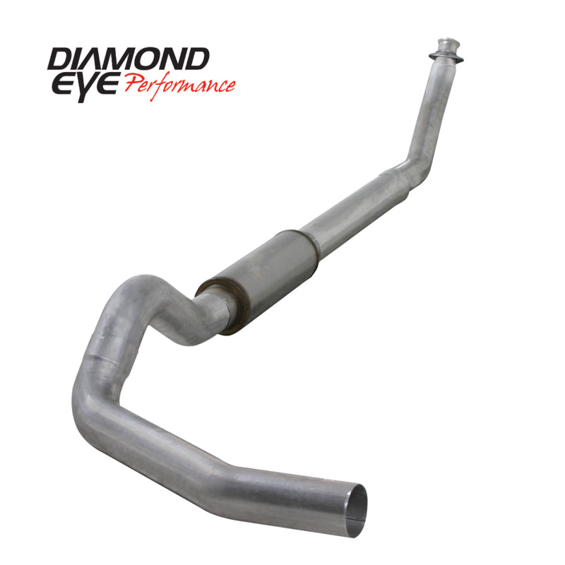 Diamond Eye K5216A-RP 5in Turbo-Back Exhaust Muffler Replacement Pipe - 1994-2002 Dodge Ram 2500/3500 | Aluminized