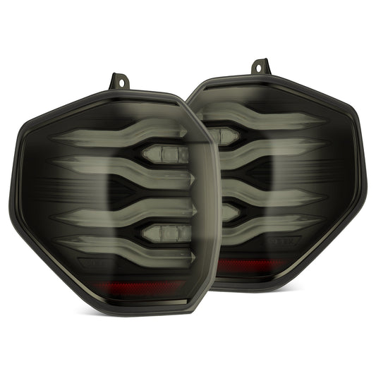 AlphaRex 678020 2025-2026 Toyota 4Runner Luxx Series LED Tail Lights - Black/Smoke