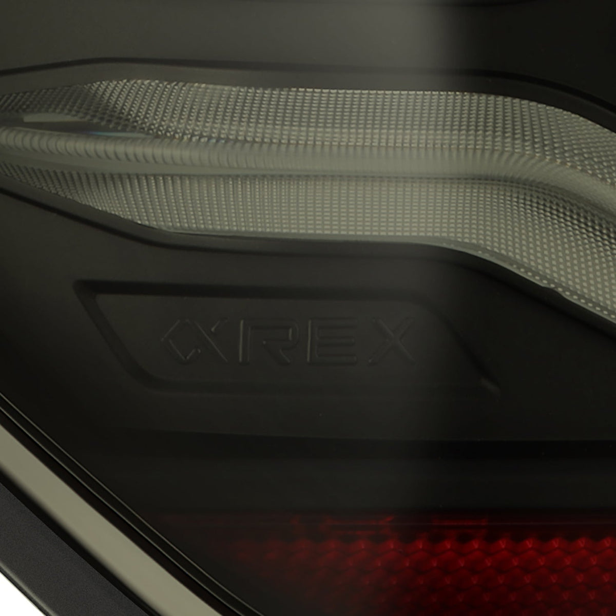 AlphaRex 678020 2025+ Toyota 4Runner Luxx Series LED Tail Lights - Black/Smoke