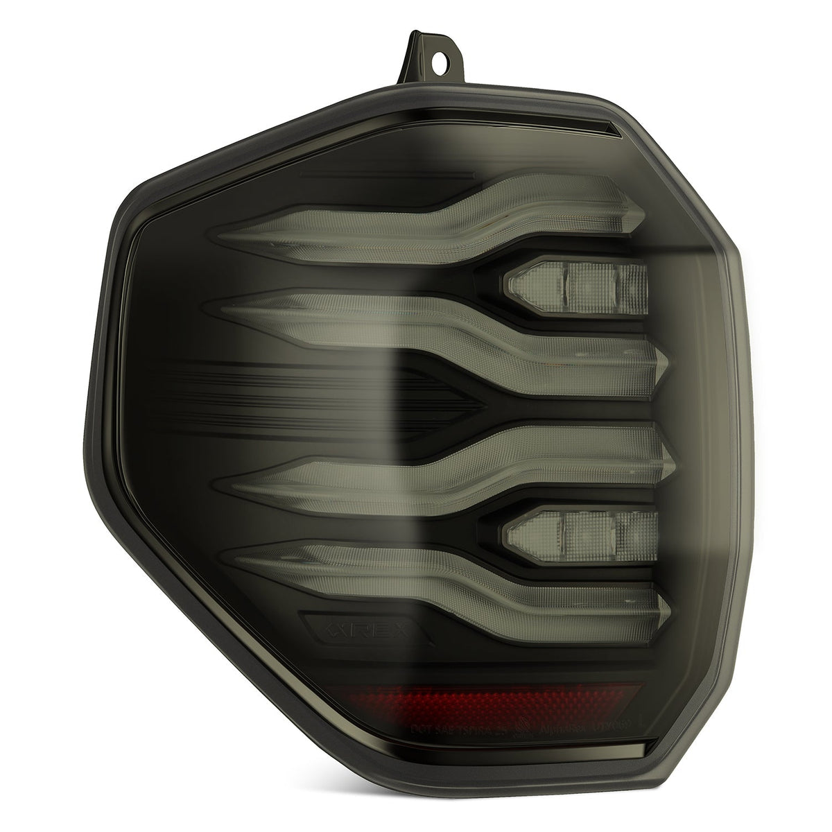 AlphaRex 678020 2025+ Toyota 4Runner Luxx Series LED Tail Lights - Black/Smoke