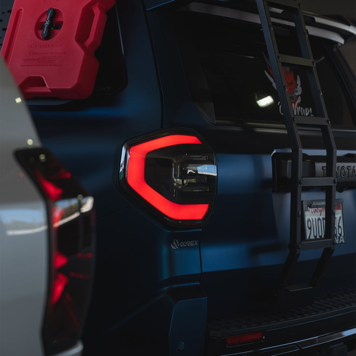 AlphaRex 678007 2025+ Toyota 4Runner Nova Series LED Tail Lights - Black/Smoke