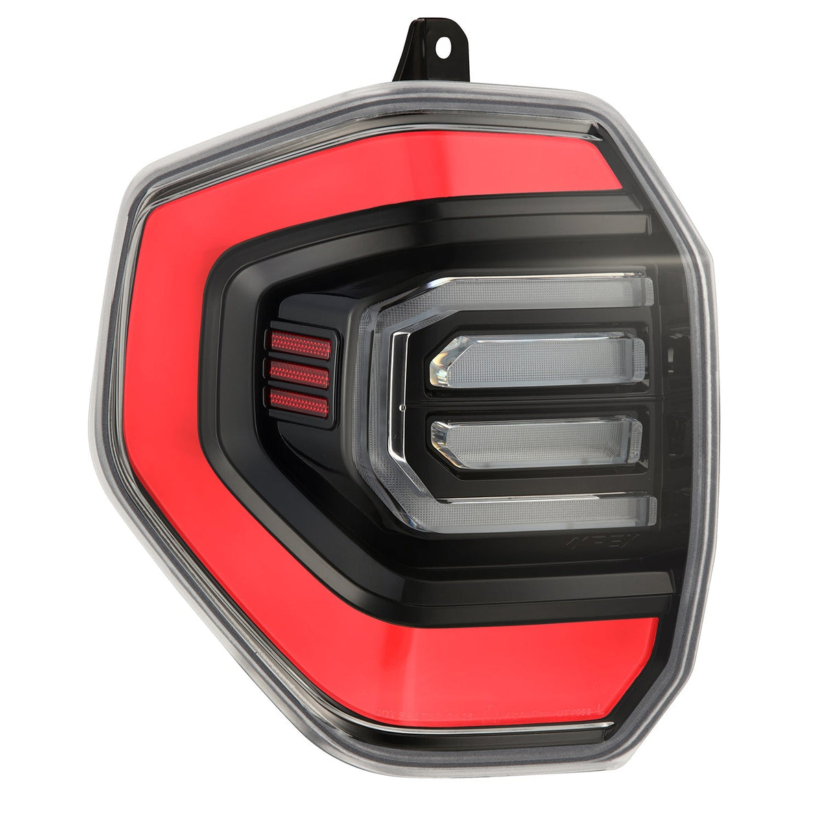 AlphaRex 678008 2025+ Toyota 4Runner Nova Series LED Tail Lights - Black/Clear