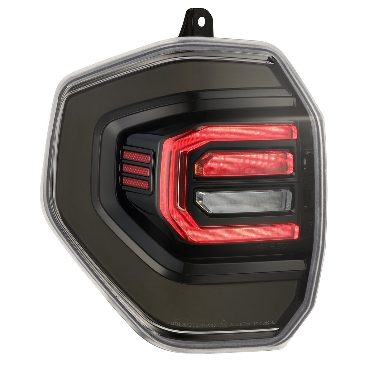 AlphaRex 678008 2025+ Toyota 4Runner Nova Series LED Tail Lights - Black/Clear
