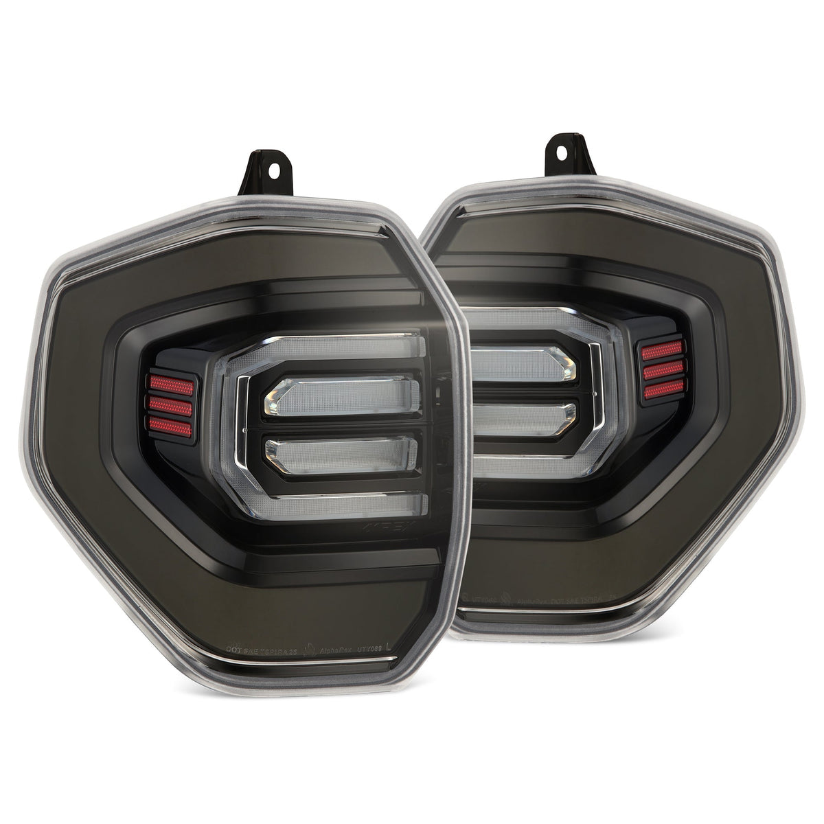 AlphaRex 678008 2025+ Toyota 4Runner Nova Series LED Tail Lights - Black/Clear