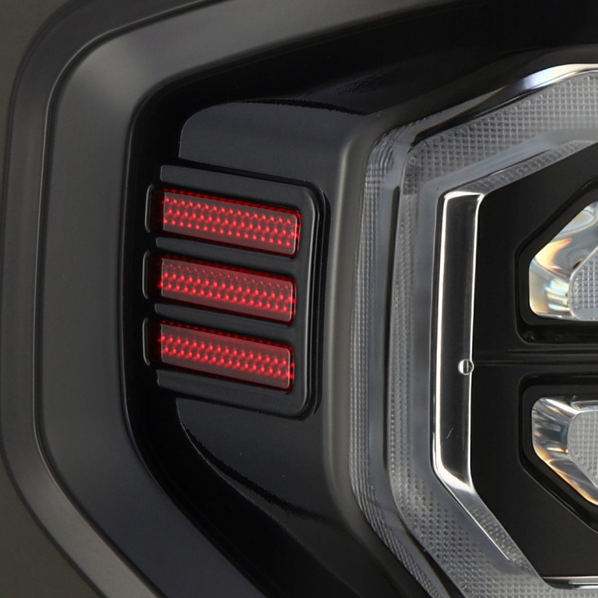 AlphaRex 678008 2025+ Toyota 4Runner Nova Series LED Tail Lights - Black/Clear