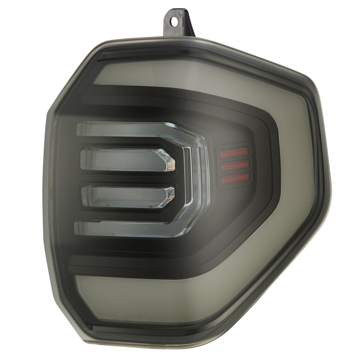 AlphaRex 678007 2025+ Toyota 4Runner Nova Series LED Tail Lights - Black/Smoke