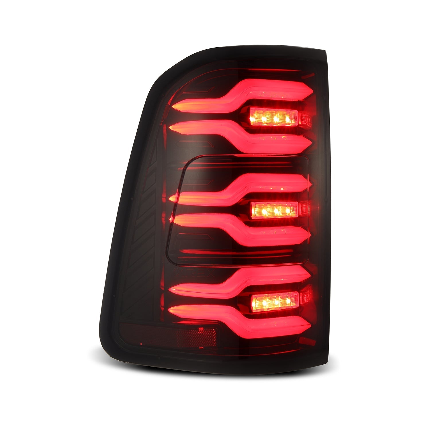 AlphaRex 640042 2025 Dodge Ram 1500 Luxx-Series LED Tail Lights - Black