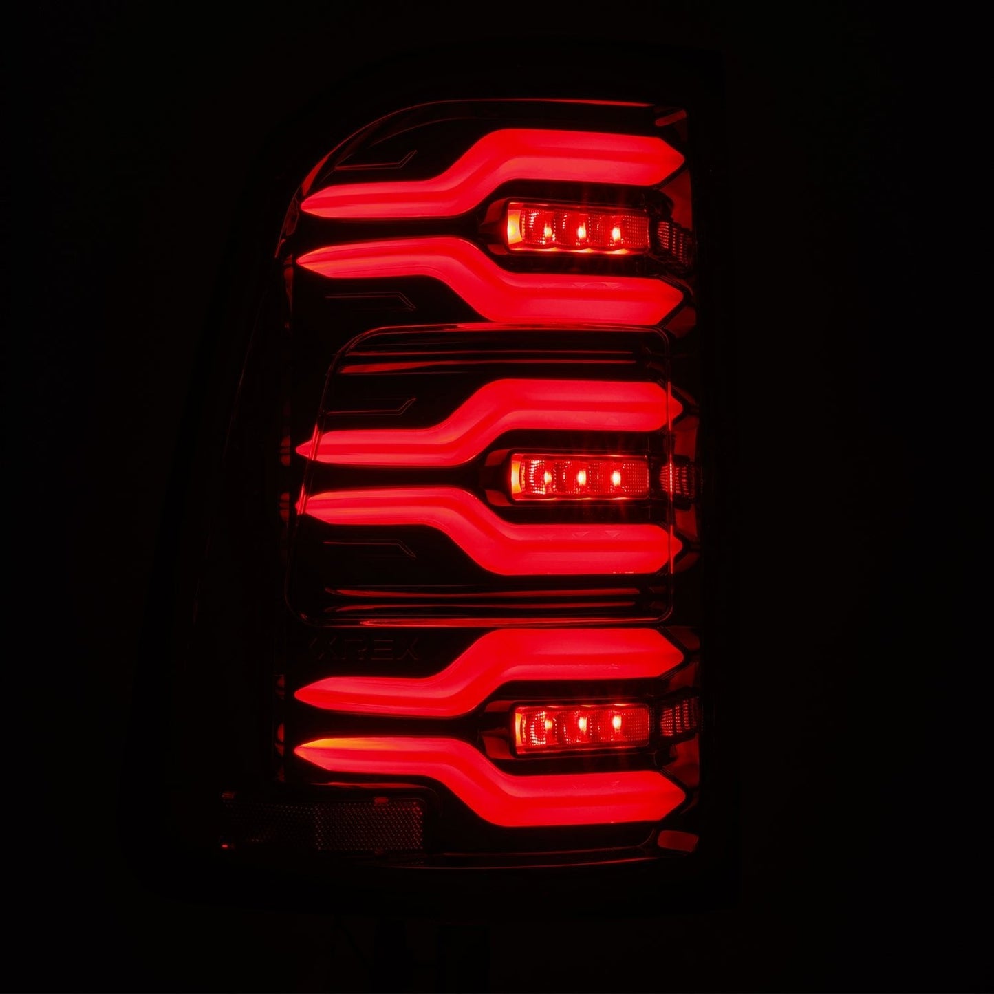 AlphaRex 640042 2025 Dodge Ram 1500 Luxx-Series LED Tail Lights - Black