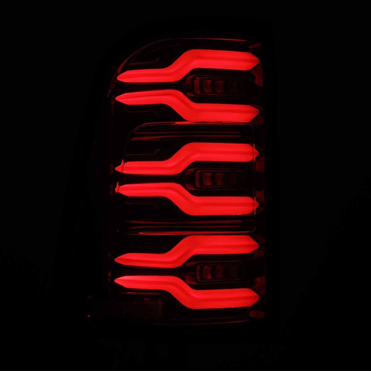AlphaRex 640042 2025 Dodge Ram 1500 Luxx-Series LED Tail Lights - Black