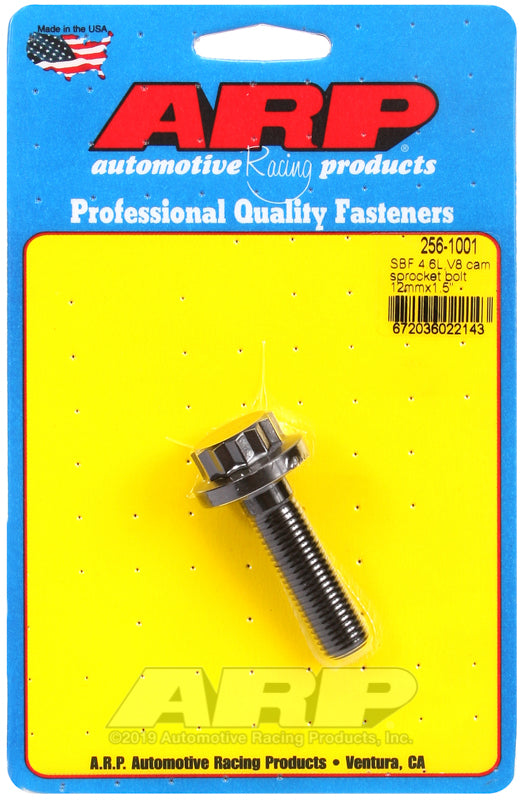 ARP 256-1001 for Ford 4.6L V8 Cam Sprocket Bolt Kit (Single Bolt)