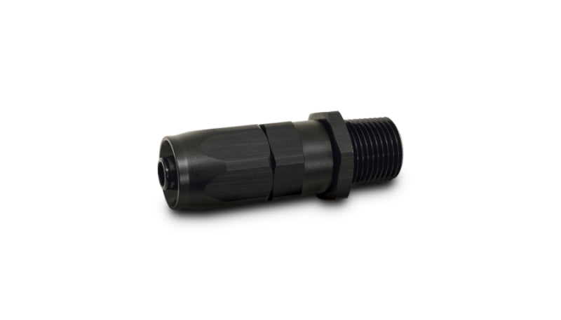 Vibrant -6AN Male NPT Straight Hose End Fitting - 1/4in NPT