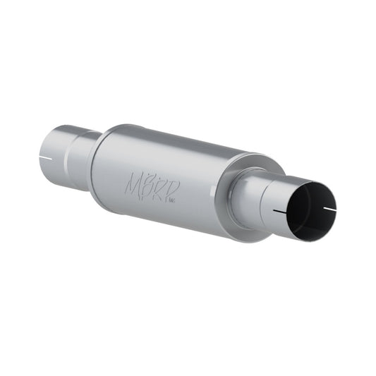 MBRP M20681 Universal Muffler - 4" inlet/outlet, 15.75" body, 30" overall | Aluminized