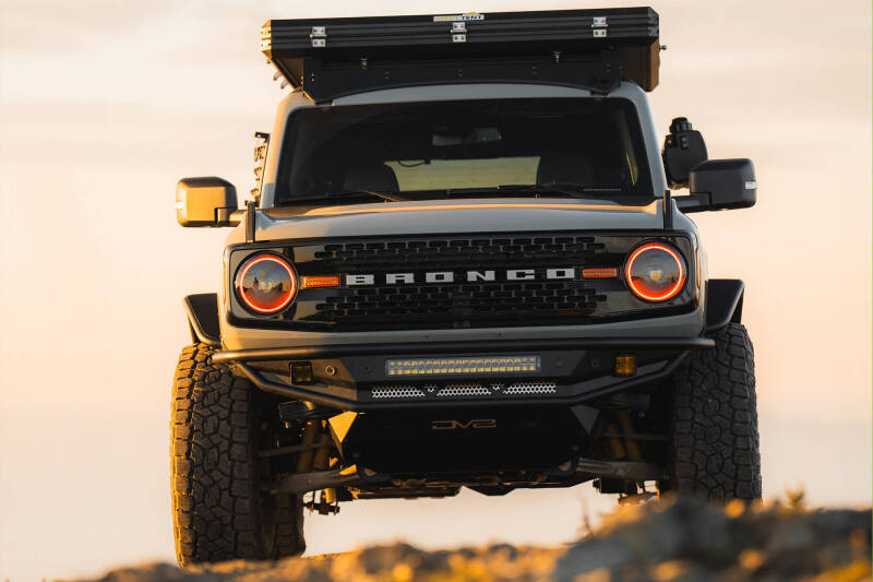 DV8 Offroad 21-22 Ford Bronco Competition Series Front Bumper - #FBBR-04