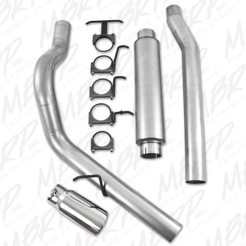 MBRP S6208AL Cat-Back Exhaust System - 2003-2007 Ford F-250/350 6.0L Powerstroke Diesel | Aluminized