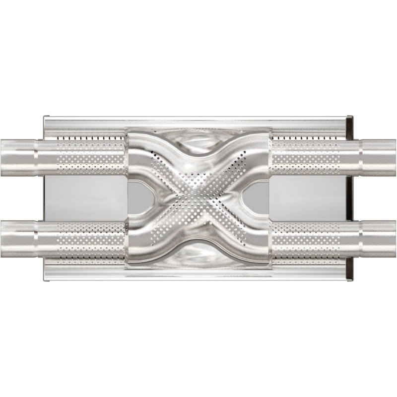 MagnaFlow 12468 Muffler Mag SS 18X5X8 2.5 D/D - #12468