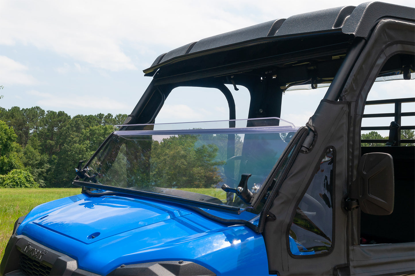 Seizmik 15-23 Kawasaki Mule PRO-FX/FXT Windshield Folding UV1S Poly 50-26094KIT