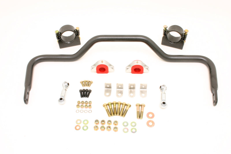 BMR 1964-1972 A-Body with 3.25in Axles Rear Solid 1.375in Xtreme Anti-Roll Bar Kit - Black Hammertone
